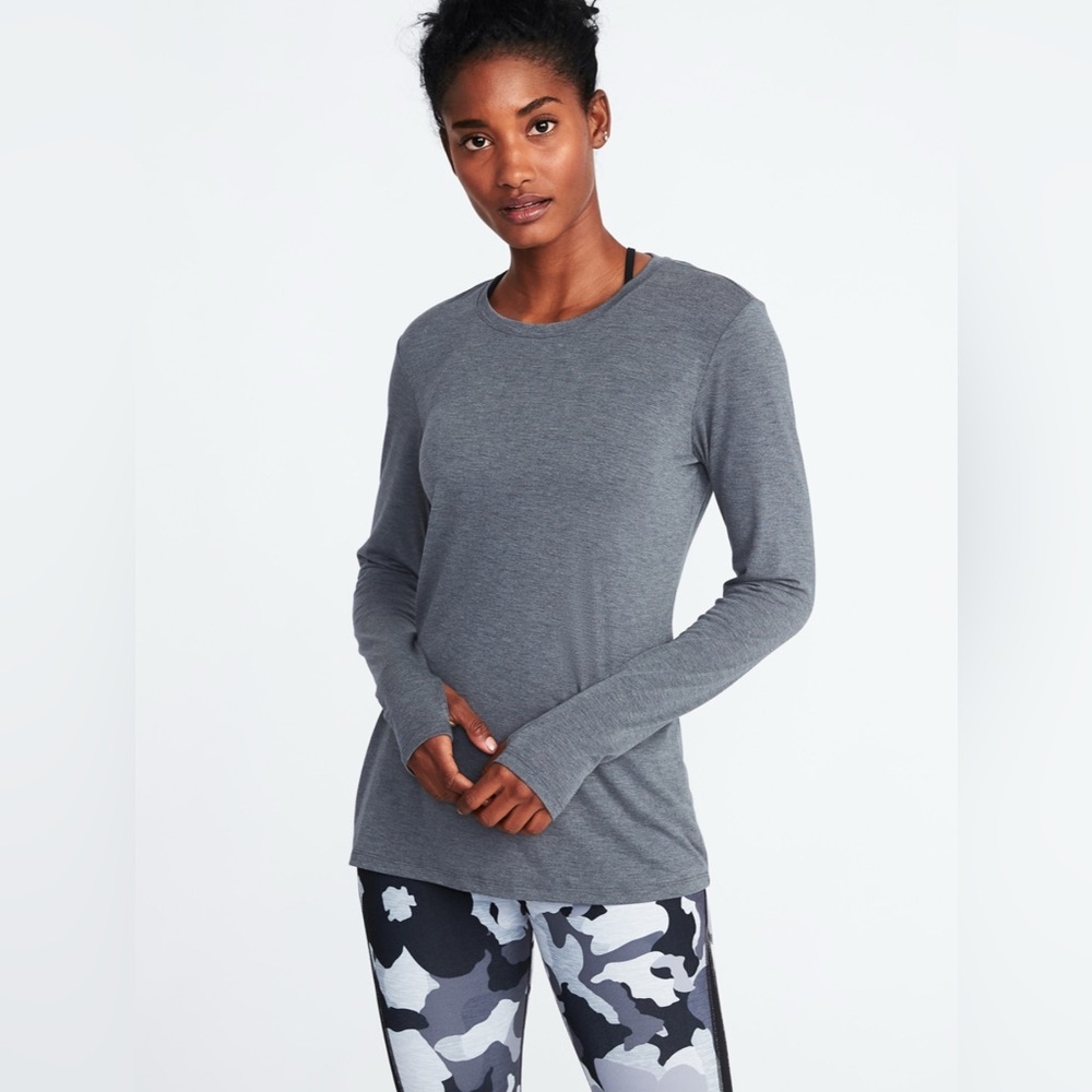 Crew-Neck Performance Tee for Women